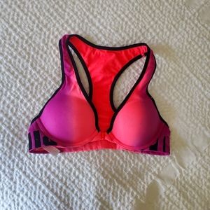 Pink Victoria's Secret Sports Racerback Bra